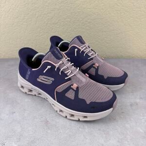 Skechers Womens Air Cooled Memory Foam Purple Running Shoes Sneakers Size 8